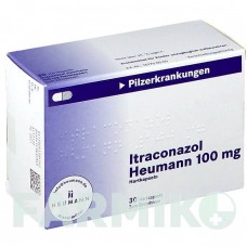 ІТРАКОНАЗОЛ (ITRACONAZOL) 100 мг капсули 30 шт - Ітраконазол HEUMANN PHARMA