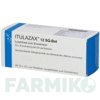 ІТУЛАЗАКС (ITULAZAX) 12 SQ таблетки 90 шт - Пилок дерев AXICORP PHARMA