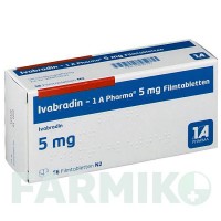 ИВАБРАДИН (IVABRADIN) 5 мг таблетки 56 шт - Ивабрадин 1 A PHARMA