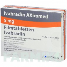 ИВАБРАДИН (IVABRADIN) 5 мг таблетки 28 шт - Ивабрадин MEDICAL VALLEY INVEST