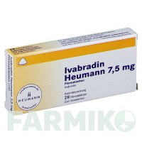 ІВАБРАДИН (IVABRADIN) 7,5 мг таблетки 28 шт - Івабрадин HEUMANN PHARMA