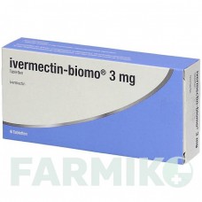 ИВЕРМЕКТИН (IVERMECTIN) 3 мг таблетки 6 шт - Ивермектин BIOMO PHARMA