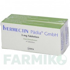 ИВЕРМЕКТИН (IVERMECTIN) 3 мг таблетки 2x4 шт - Ивермектин PADIA