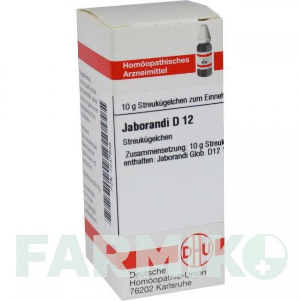 ЯБОРАНДІ (JABORANDI) D 12 глобули 10 г - Гомеопатія DHU