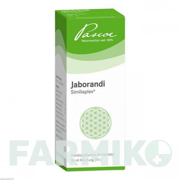 ЯБОРАНДИ СИМИЛИАПЛЕКС (JABORANDI SIMILIAPLEX) капли 50 мл - Гомеопатия PASCOE