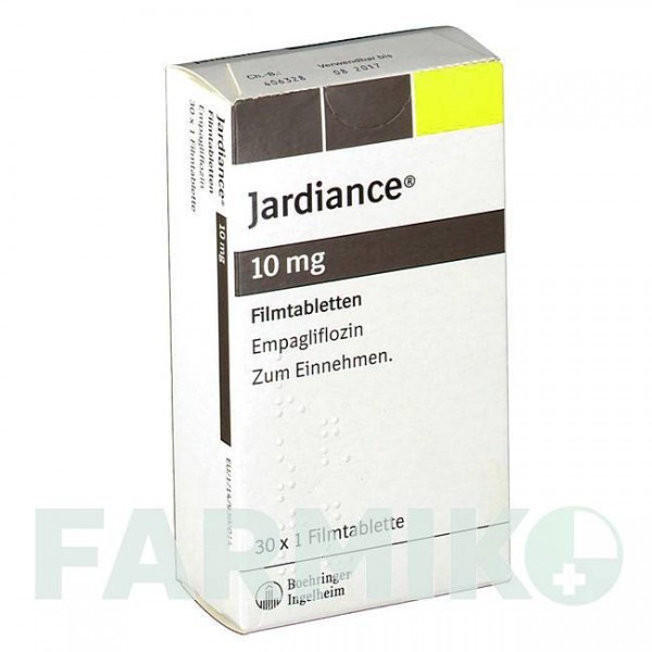 ДЖАРДИНС (JARDIANCE) 10 мг таблетки 30 шт - Эмпаглифлозин BOEHRINGER INGELHEIM