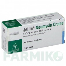 ДЖЕЛЛИН (JELLIN) крем 15 г - Флуоцинолон, Антибиотик TEOFARMA