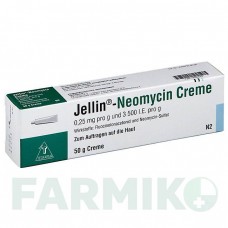 ДЖЕЛЛИН (JELLIN) крем 50 г - Флуоцинолон, Антибиотик TEOFARMA