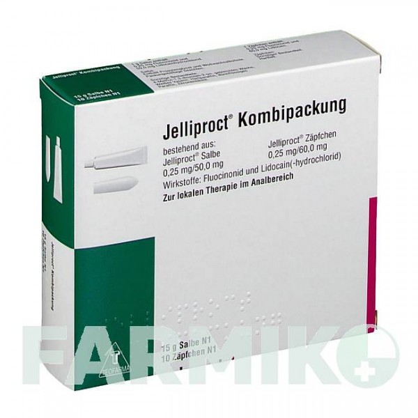 ЖЕЛЛІПРОКТ (JELLIPROCT) 15 г пакет 1 шт - Флуоцинонід, Інше TEOFARMA
