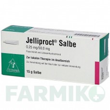 ЖЕЛЛІПРОКТ (JELLIPROCT) мазь 15 г - Флуоцинонід, Інше TEOFARMA