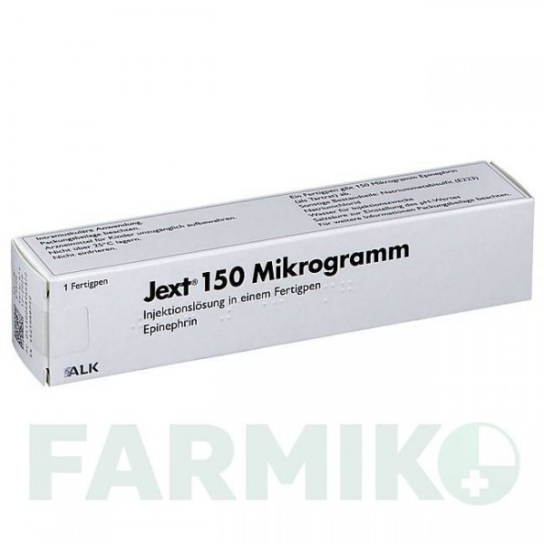 ДЖЕКСТ (JEXT) 150 мкг розчин 1 шт - Епінефрин ALK-ABELLO