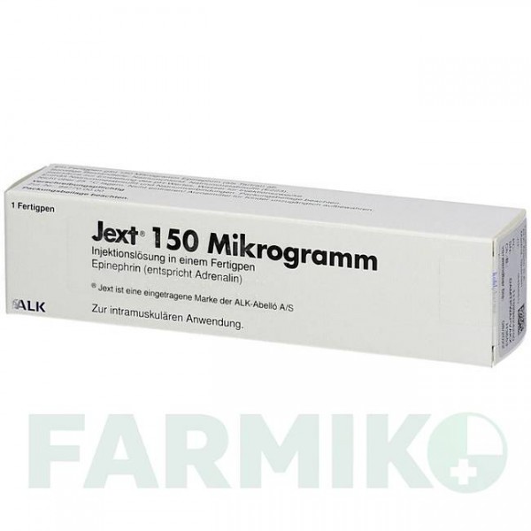ДЖЕКСТ (JEXT) 150 мкг раствор 1 шт - Эпинефрин KOHLPHARMA