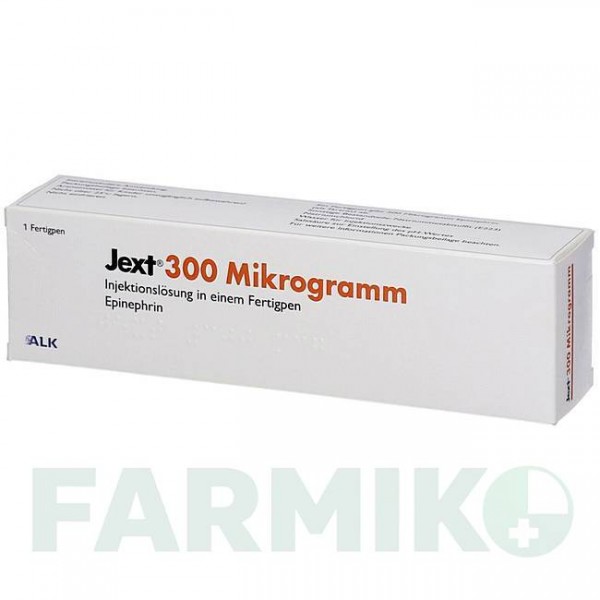 ДЖЕКСТ (JEXT) 300 мкг раствор 1 шт - Эпинефрин ABACUS MEDICINE