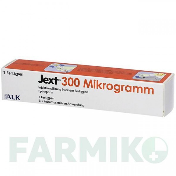 ДЖЕКСТ (JEXT) 300 мкг раствор 1 шт - Эпинефрин AXICORP PHARMA