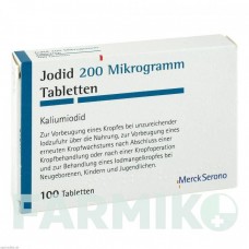 ЙОДИД (JODID) 200 таблетки 100 шт - Йодид MERCK HEALTHCARE