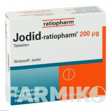 ЙОДИД (JODID) 200 мкг таблетки 100 шт - Йодид RATIOPHARM
