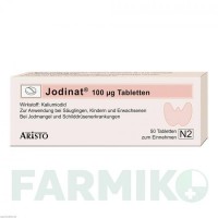ЙОДИНАТ (JODINAT) 100 мкг таблетки 50 шт - Йодид ARISTO PHARMA