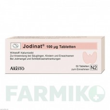 ЙОДИНАТ (JODINAT) 100 мкг таблетки 50 шт - Йодид ARISTO PHARMA