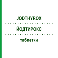 ЙОДТИРОКС (JODTHYROX) таблетки 100 шт - Левотироксин, Йодид калію EURIMPHARM