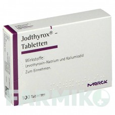 ЙОДТИРОКС (JODTHYROX) таблетки 100 шт - Левотироксин, Йодид калію KOHLPHARMA