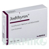 ЙОДТИРОКС (JODTHYROX) таблетки 100 шт - Левотироксин, Йодид калію MERCK HEALTHCARE