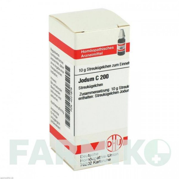 ЙОДУМ (JODUM) C 200 глобули 10 г - Гомеопатія DHU