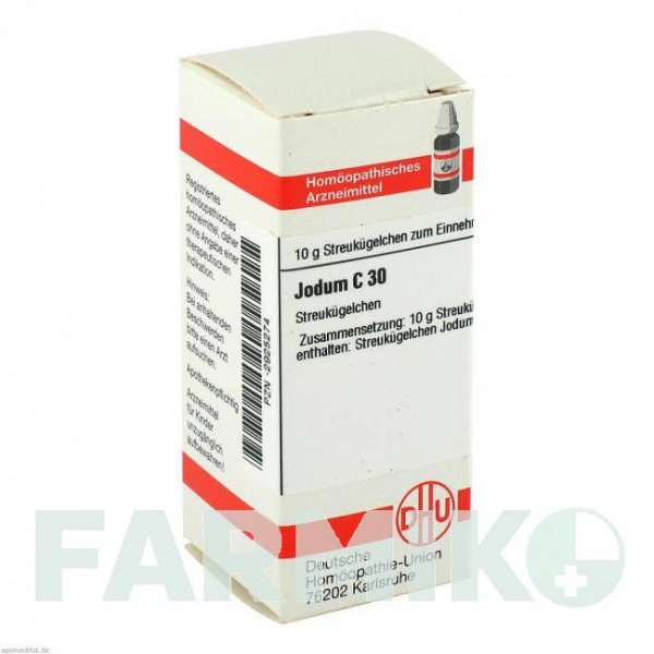 ЙОДУМ (JODUM) C 30 глобули 10 г - Гомеопатія DHU