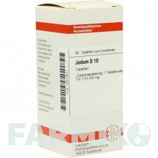 ЙОДУМ (JODUM) D 10 таблетки 80 шт - Гомеопатія DHU