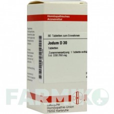 ЙОДУМ (JODUM) D 30 таблетки 80 шт - Гомеопатія DHU