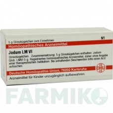 ЙОДУМ (JODUM) LM VI глобули 5 г - Гомеопатія DHU