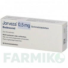 ЙОРВЕЗА (JORVEZA) 0,5 мг таблетки 60 шт - Будесонид DR.FALK PHARMA