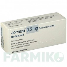 ЙОРВЕЗА (JORVEZA) 0,5 мг таблетки 100 шт - Будесонид DR.FALK PHARMA
