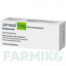 ЙОРВЕЗА (JORVEZA) 1 мг таблетки 60 шт - Будесонид DR.FALK PHARMA