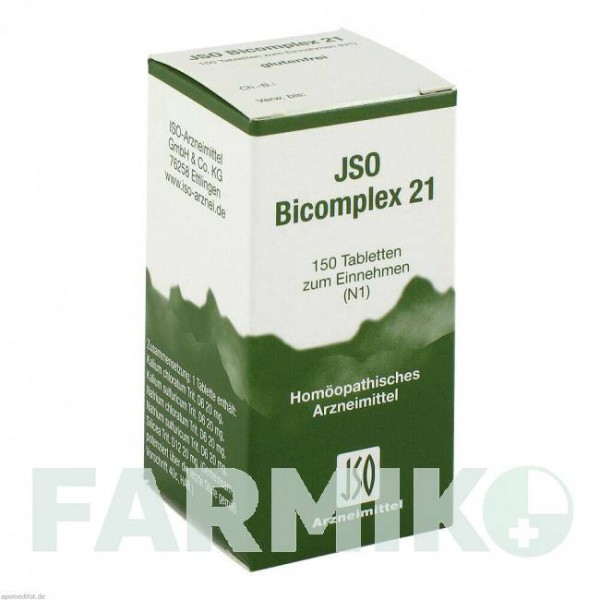 ЖСО (JSO) таблетки 150 шт - Гомеопатия ISO-ARZNEIMITTEL