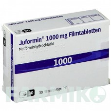 ЮФОРМИН (JUFORMIN) 1000 мг таблетки 30 шт - Метформин JUTA PHARMA
