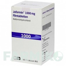 ЮФОРМИН (JUFORMIN) 1000 мг таблетки 180 шт - Метформин JUTA PHARMA