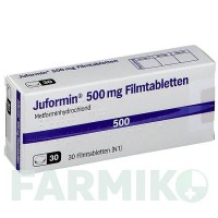 ЮФОРМИН (JUFORMIN) 500 мг таблетки 30 шт - Метформин JUTA PHARMA