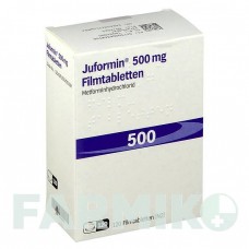 ЮФОРМИН (JUFORMIN) 500 мг таблетки 120 шт - Метформин JUTA PHARMA