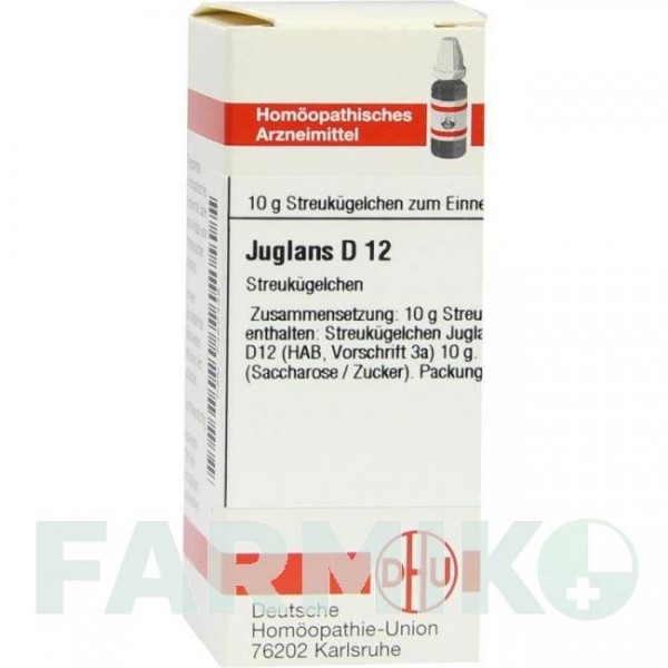 ЮГЛАНС (JUGLANS) D 12 глобули 10 г - Гомеопатія DHU