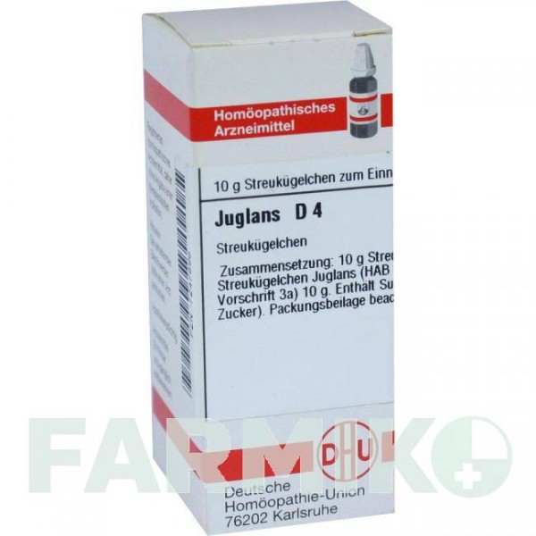 ЮГЛАНС (JUGLANS) D 4 глобули 10 г - Гомеопатия DHU