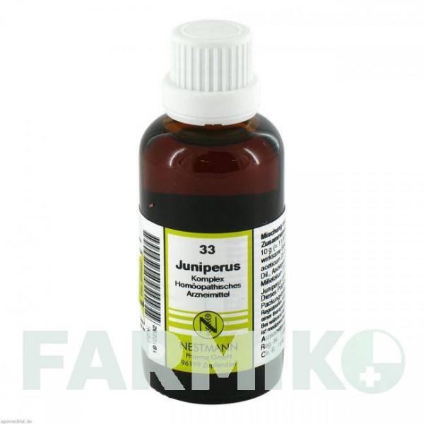 ЮНІПЕРУС КОМПЛЕКС (JUNIPERUS KOMPLEX) розчин 50 мл - Гомеопатія NESTMANN PHARMA