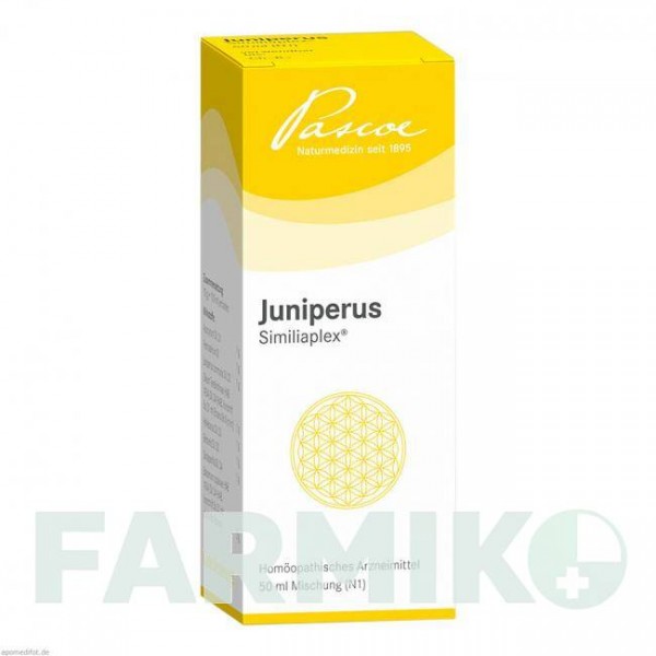 ЮНИПЕРУС СИМИЛИАПЛЕКС (JUNIPERUS SIMILIAPLEX) капли 50 мл - Гомеопатия PASCOE