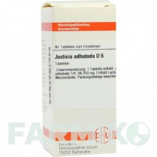 ЮСТИЦІЯ (JUSTICIA) D 6 таблетки 80 шт - Гомеопатія DHU