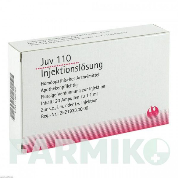 ЮВ (JUV) ампули 20x1,1 мл - Гомеопатія PHONIX LABORATORIUM