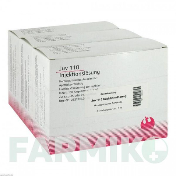 ЮВ (JUV) ампули 3x100 шт - Гомеопатія PHONIX LABORATORIUM
