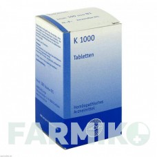 К 1000 (K 1000) таблетки 100 шт - Гомеопатия HANOSAN