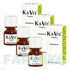 КА ВИТ (KA VIT) капли 3x10 мл - Витамин K1 (Фитоменадион) INFECTOPHARM