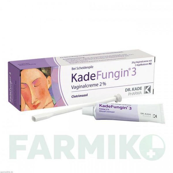 КАДЕФУНГІН (KADEFUNGIN) 3 крем 20 г - Клотримазол DR.KADE