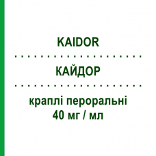 КАЙДОР (KAIDOR) 40 мг/мл капли оральные 15 мл - Циталопрам FARTO