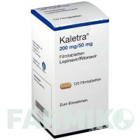 КАЛЕТРА (KALETRA) 200 мг/50 мг таблетки 120 шт - Лопінавір, Ритонавір ORIFARM